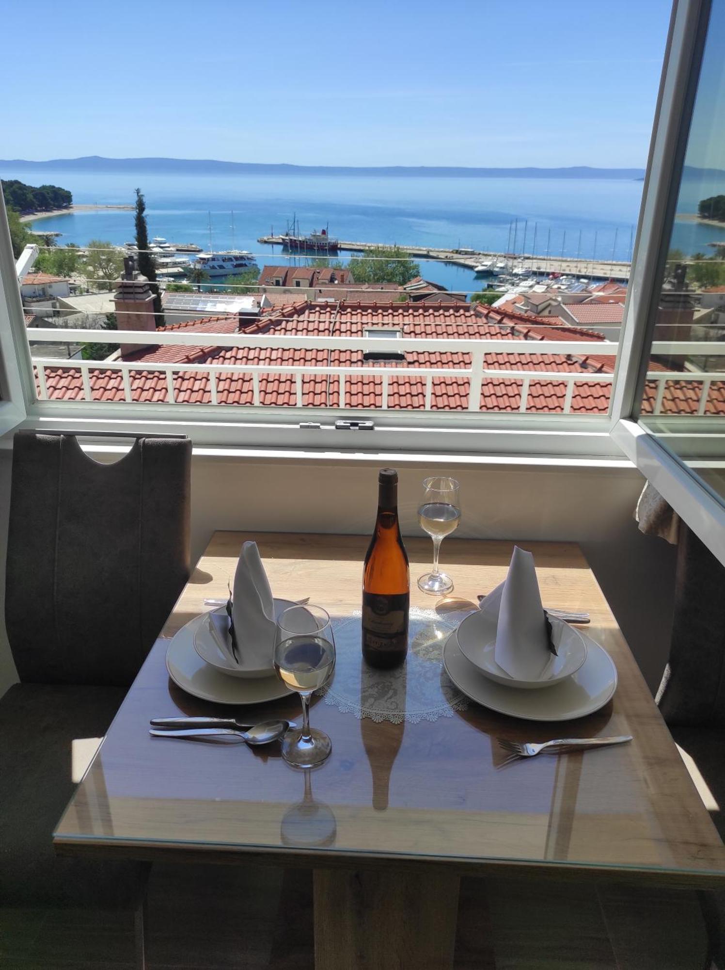 Apartment Topic Baška Voda Exteriör bild